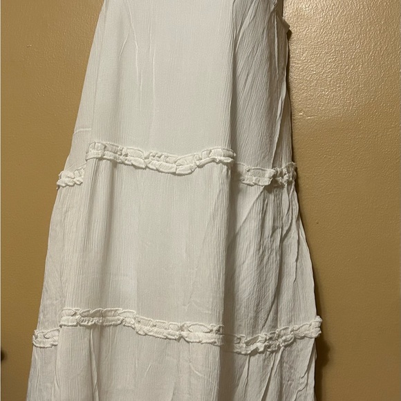 NWT/Cream tiered summer Dress - Picture 6 of 6